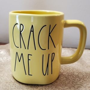 Rae Dunn Crack Me Up mug